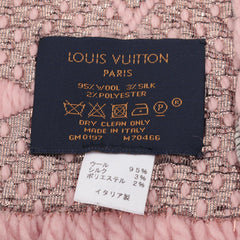 Louis Vuitton Eshal Progomania Shine Pink Scarf