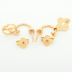 Louis Vuitton Bookle Dreille Blooming Earrings Costume Jewellery