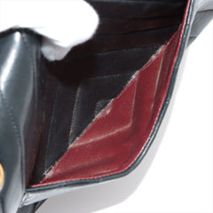 Chanel Vintage Medium/Large M/LClassic Flap Chevron Lambskin Black