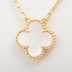 Van Cleef & Arpels Vintage Alhambra Mother of Pearl MOP Necklace
