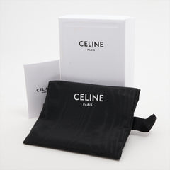 CELINE Triomphe Leather Compact Wallet
