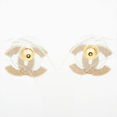 Chanel Coco Logo Gold Pearl Earrings Costume Jewellery 2024