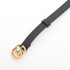 Gucci GG Marmont Black Belt 80cm 2cm Width