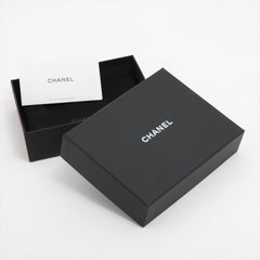 Chanel 5 Ring Caviar Black Key Case