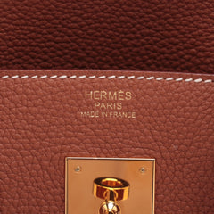 Hermes Birkin 30 Togo Gold - C Stamp
