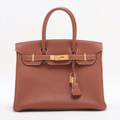 Hermes Birkin 30 Togo Gold - C Stamp