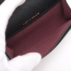 Chanel Flap Caviar Black Card Case