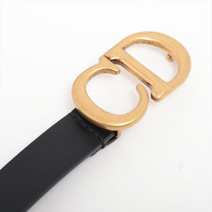 Christian Dior CD Logo Belt 70cm Black