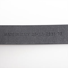 Christian Dior CD Logo Belt 70cm Black