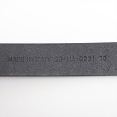 Christian Dior CD Logo Belt 70cm Black