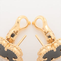 Van Cleef & Arpels Vintage Alhambra Onyx Earrings 2022