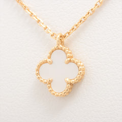 Van Cleef & Arpels Sweet Alhambra Mother of Pearl MOP Necklace