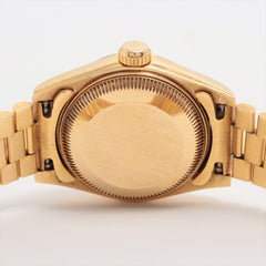 ITEM 25 - Rolex Datejust 26mm Yellow Gold with Diamonds