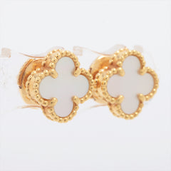 Van Cleef & Arpels Sweet Alhambra Mother of Pearl MOP Earrings