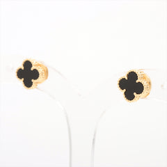 Van Cleef & Arpels Sweet Alhambra Onyx Earrings