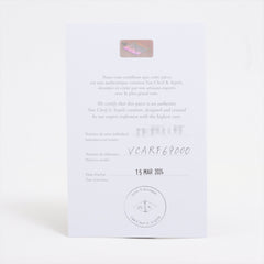 Van Cleef & Arpels Sweet Alhambra Papillon Mother of Pearl Bracelet