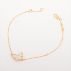 Van Cleef & Arpels Sweet Alhambra Papillon Mother of Pearl Bracelet
