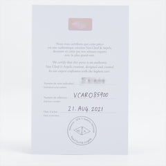 Van Cleef & Arpels Sweet Alhambra Diamond Necklace White Gold