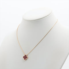 Van Cleef & Arpels Vintage Alhambra Carnelian Necklace 2023