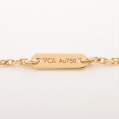 Van Cleef & Arpels Sweet Alhambra Papillon Mother of Pearl MOP Necklace