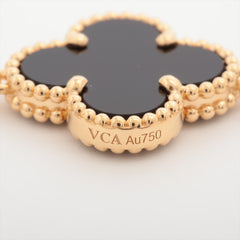 Van Cleef & Arpels Vintage Alhambra 5 motif Onyx Bracelet 2021