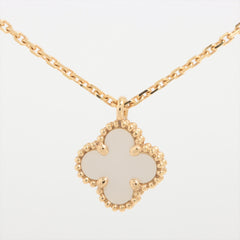 Van Cleef & Arpels Sweet Alhambra Mother of Pearl MOP Necklace 2022