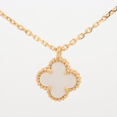Van Cleef & Arpels Sweet Alhambra Mother of Pearl MOP Necklace