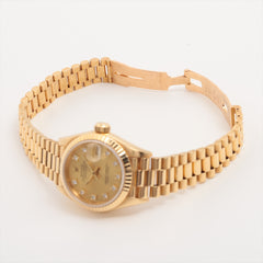 Rolex Datejust 26mm 18k Yellow Gold with Diamonds Watch