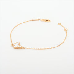 Van Cleef & Arpels Sweet Alhambra Papillon Butterfly Mother of Pearl MOP Bracelet- May 2022