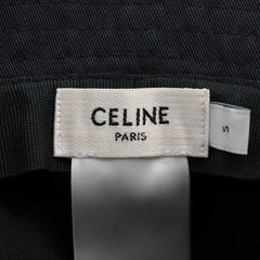 Celine Navy Bucket Hat Size S