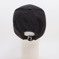 Celine Logo Black Baseball Cap Size Medium