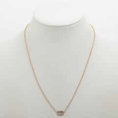 Christian Dior Clair D Lune CD Gold Rhinestone Necklace Costume Jewellery