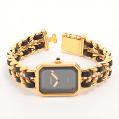 Chanel Premier Black/Gold Size L Watch