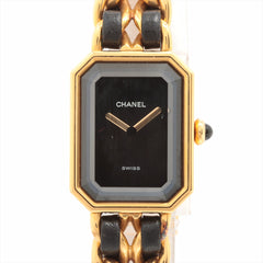 Chanel Premier Black/Gold Size L Watch