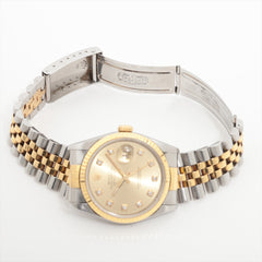 Rolex Datejust 36MM Two Toned Diamond Dial Watch