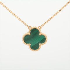 Van Cleef & Arpels Vintage Alhambra Malachite Necklace