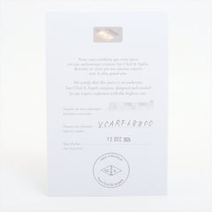 Van Cleef & Arpels Sweet Alhambra White Mother of Pearl MOP Bracelet 2024 Dec