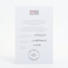 Van Cleef & Arpels Vintage Alhambra Grey Mother of Pearl Necklace