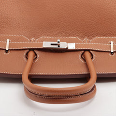 Hermes Birkin 35 Togo PHW Gold M Square Stamp