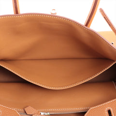 Hermes Birkin 35 Togo PHW Gold M Square Stamp