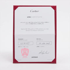 Cartier D'amour Large Model Diamond Necklace Yellow Gold