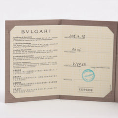 Bvlgari B.Zero 1 Mini Pavé Diamond Necklace Rose Gold