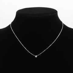 Cartier D'amour Small Model Diamond Necklace White Gold