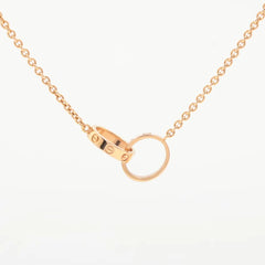 Cartier Baby Love Necklace Rose Gold