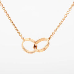 Cartier Baby Love Necklace Rose Gold