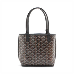Goyard Anjou Mini leather Tote Black