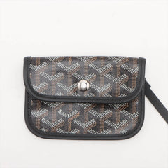 Goyard Anjou Mini leather Tote Black