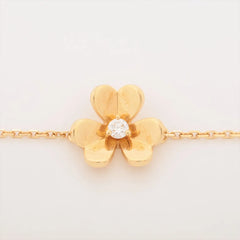 Van Cleef & Arpels Frivole Mini Diamond Bracelet 2023