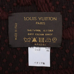 Louis Vuitton Echarpe Logomania Scarf Brown