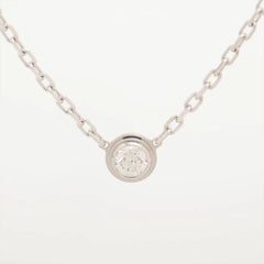 Cartier D'amour Small Model Diamond Necklace 2024